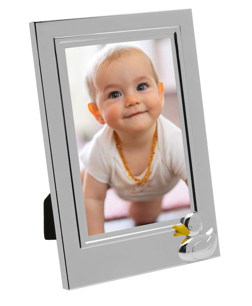 Wallace Duck Silver-plate 4X6 Picture Frame