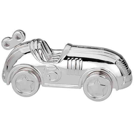 Reed and Barton Race Car Silverplate Bank