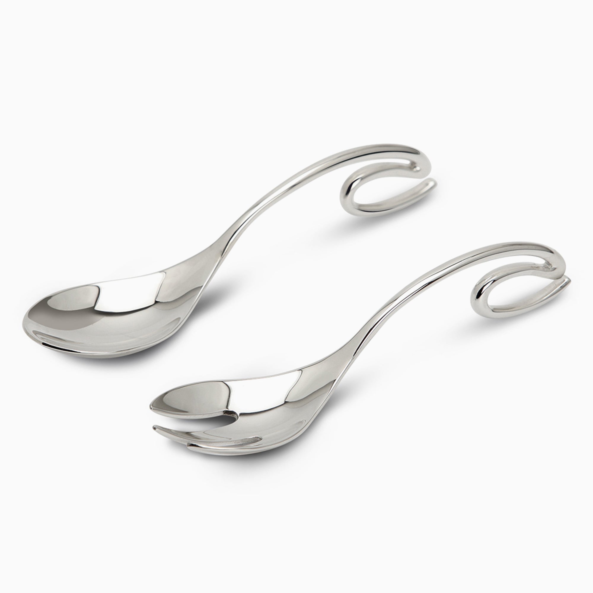 Beaded Loop Silver Plated Baby Spoon