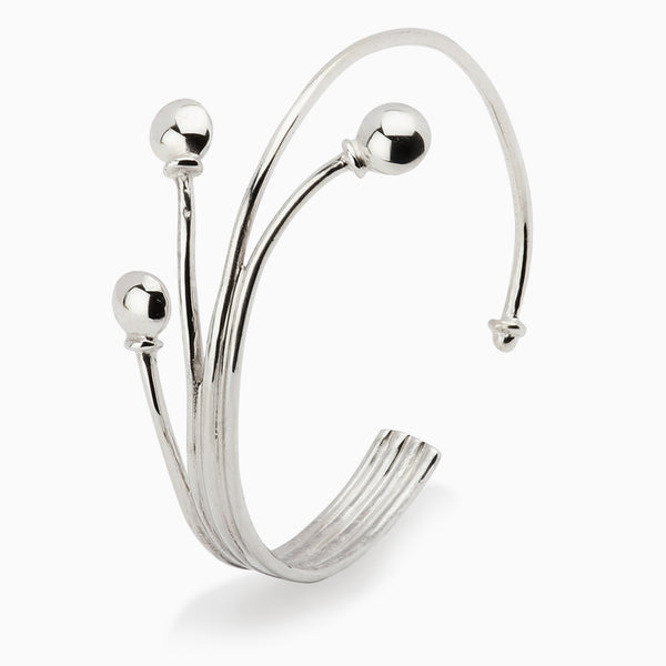 Sterling Silver Baby Branching Love Bracelet Bangle by Krysaliis