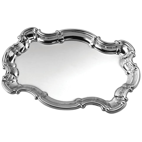 Salisbury Chippendale Sterling Silver Tray, 9″